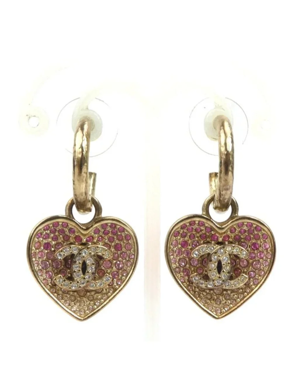 Chanel Earrings Pink